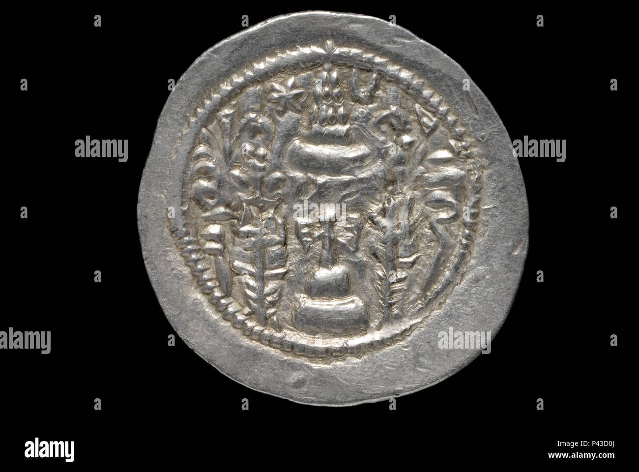 Sassanidischen Münze von Hormizd IV. Stockfoto
