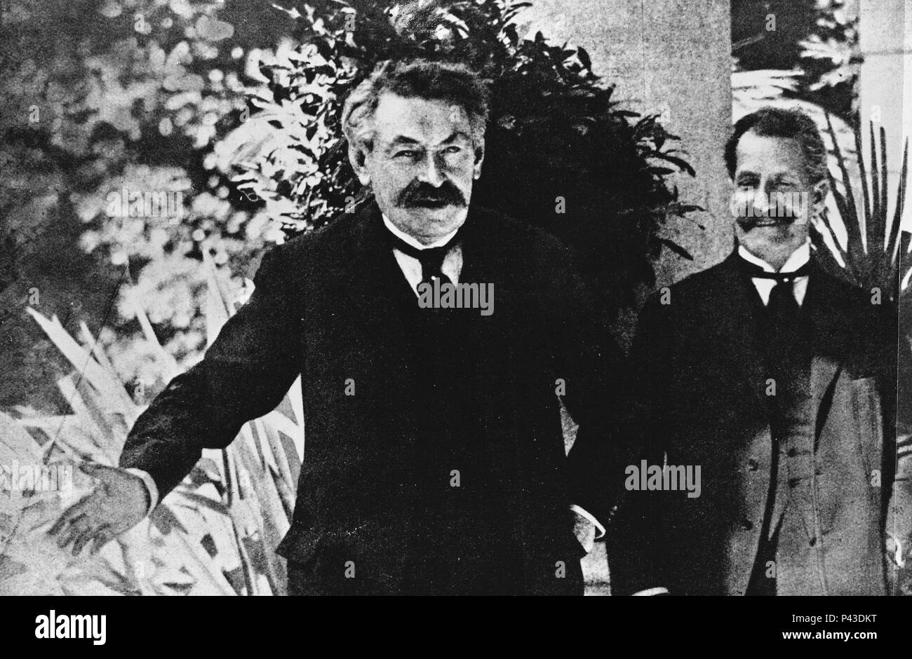 A.BRIAND - TRATADOS DE LOCARNO (SUIZA) 16 OKT 1925 PARA SEGURIDAD EUROPA TRAS ICH G.M. Stockfoto