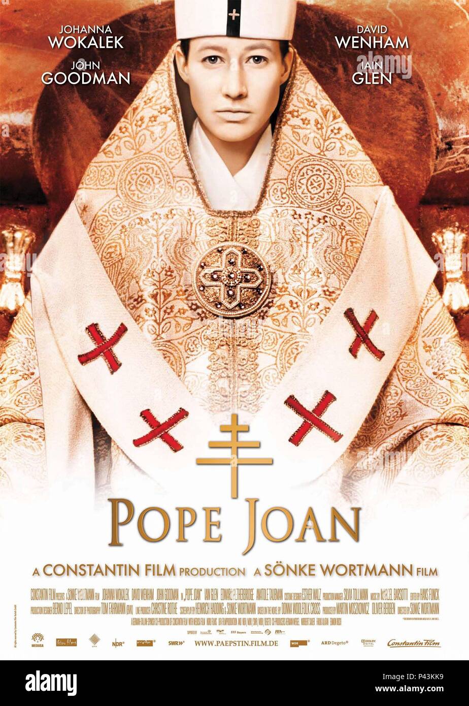 Original Film Titel: Die PÄPSTIN. Englischer Titel: Die PÄPSTIN. Regisseur: Michael Anderson. Jahr: 1972. Credit: KOMMANDO PRODUKTION EINRICHTUNG/Album Stockfoto