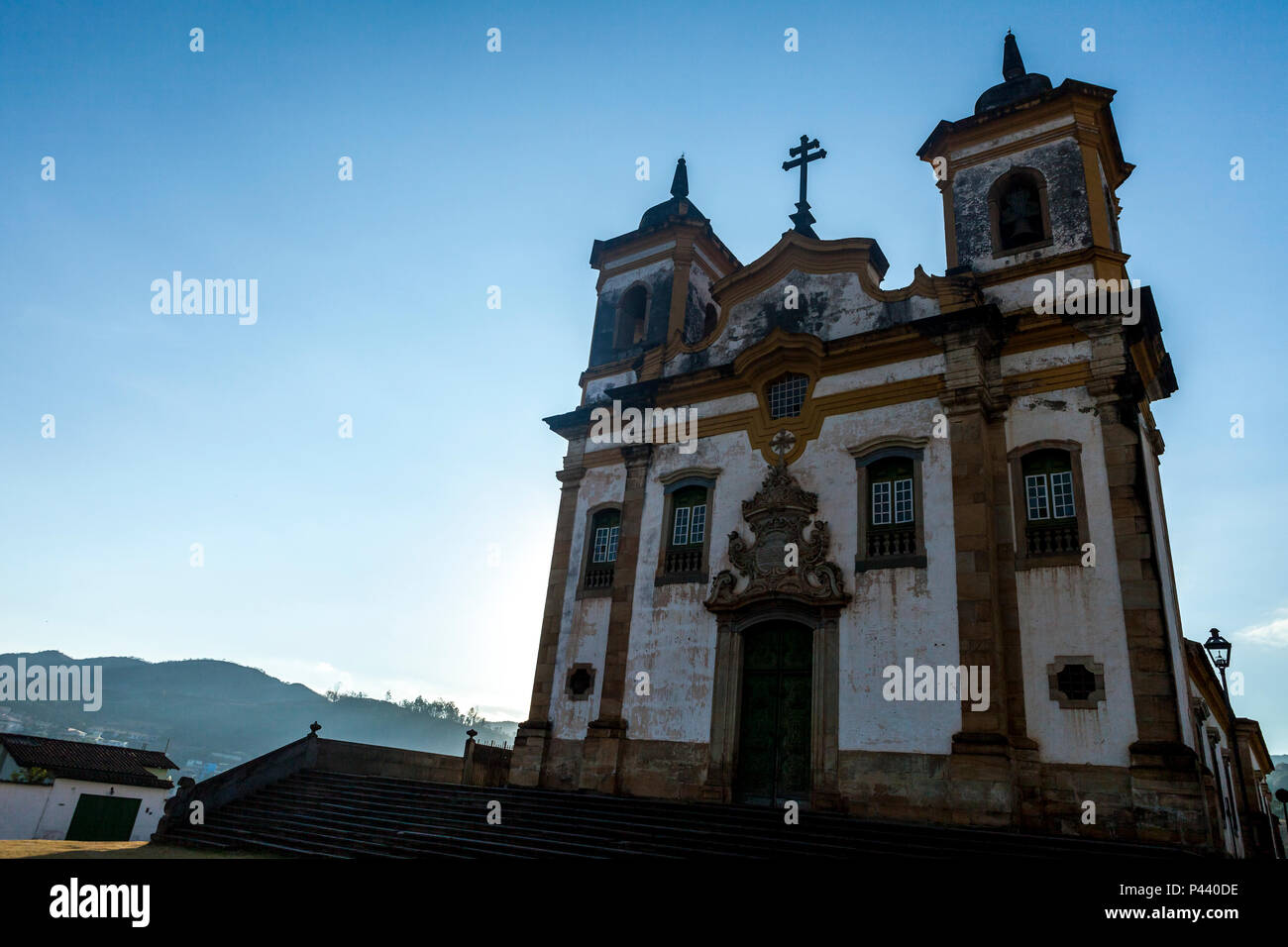 Igreja de Nossa Senhora do Carmo - Mariana/MG - Brasil. foto: NEREU JR/Fotoarena Stockfoto