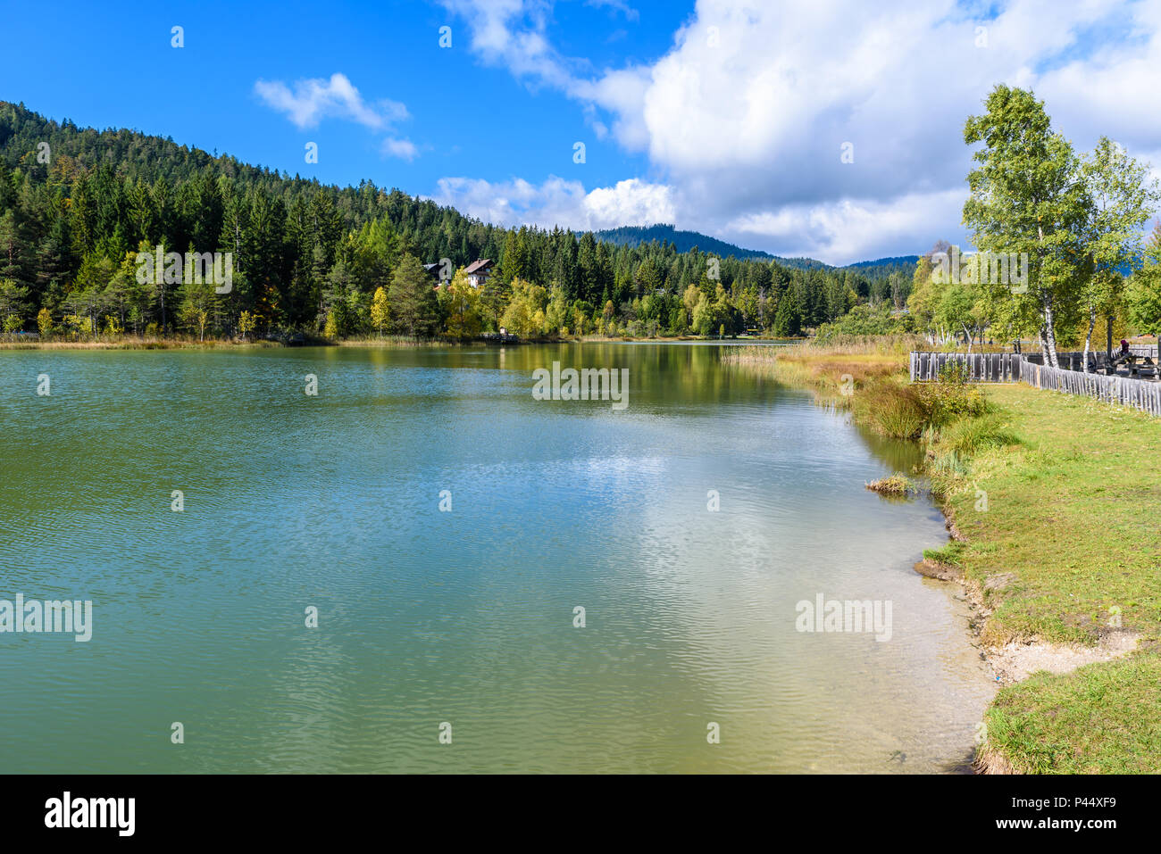 Wildsee in Seefeld in Tirol, Österreich - Europa Stockfoto