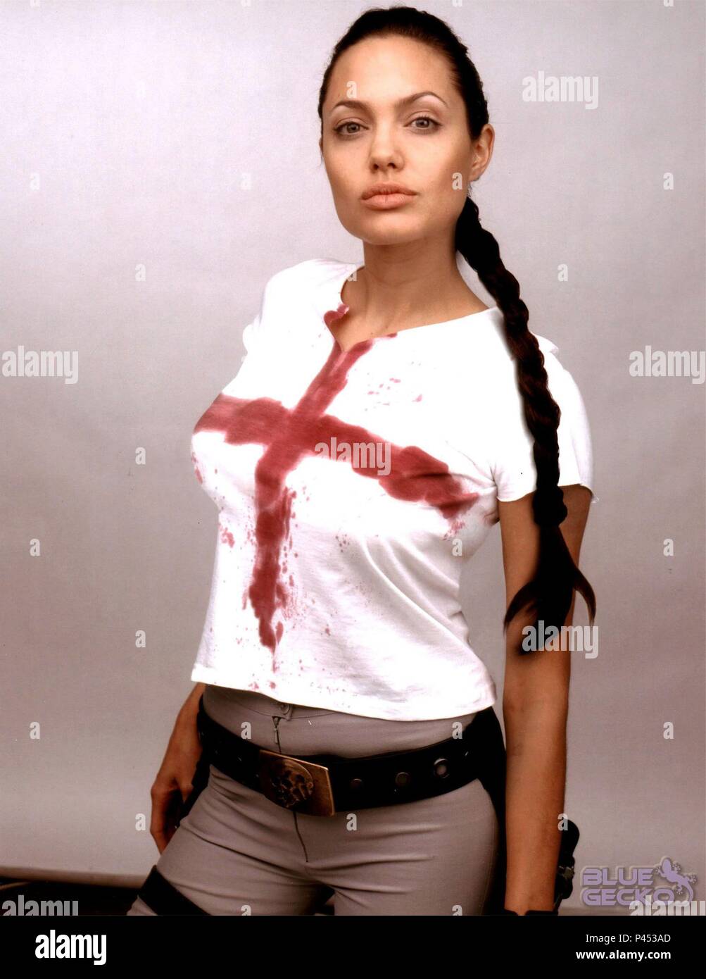 Original Film Titel: Lara Croft: Tomb Raider. Englischer Titel: Lara Croft: Tomb Raider. Regisseur: Simon West. Jahr: 2001. Stars: Angelina Jolie. Quelle: Paramount Pictures/Album Stockfoto