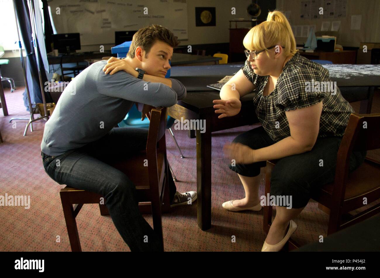 Original Film Titel: STRUCK durch Blitzschlag. Englischer Titel: STRUCK durch Blitzschlag. Regisseur: Brian DANNELLY. Jahr: 2012. Stars: CHRIS COLFER; REBEL WILSON. Credit: Funktion VARIATIONEN PRÄSENTATIONEN/Album Stockfoto