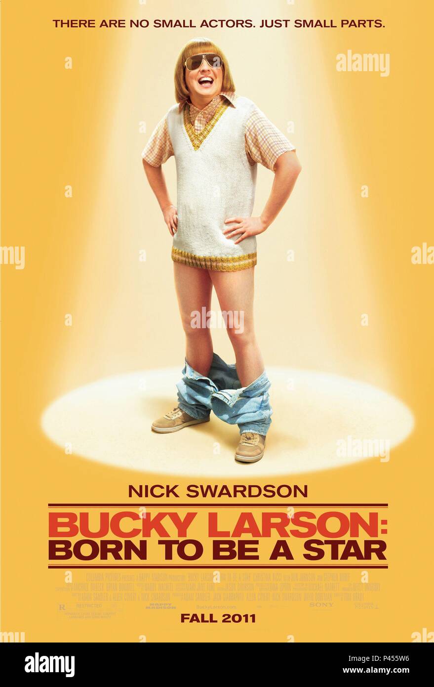Original Film Titel: BUCKY LARSON: geboren, um ein Star zu werden. Englischer Titel: BUCKY LARSON: geboren, um ein Star zu werden. Regisseur: Tom Brady. Jahr: 2011. Credit: Happy Madison Productions/Album Stockfoto