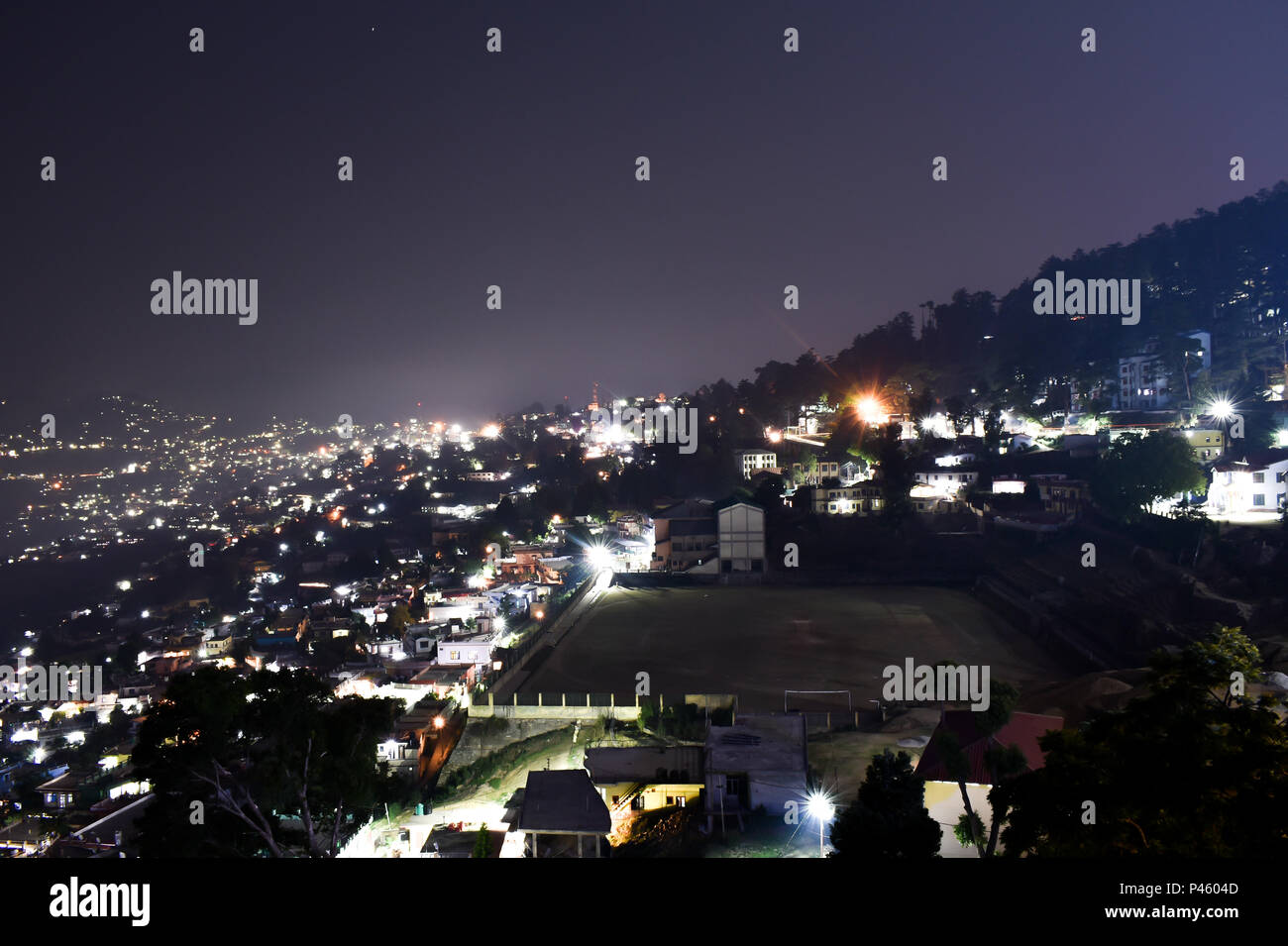 Foul Bay Hill Station der uttarakhand Stockfoto