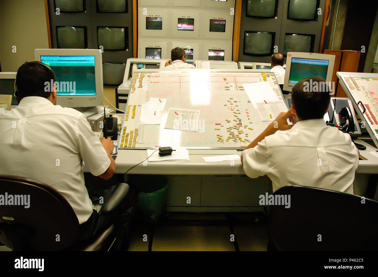 Aeroporto Internacional de São Paulo, São Paulo £ durante Pontos turÃ-sticos em SÃ £ o Paulo. SÃƒO PAULO/SP, Brasilien 02/07/2004. (Foto: David Santos Jr/Fotoarena) Stockfoto