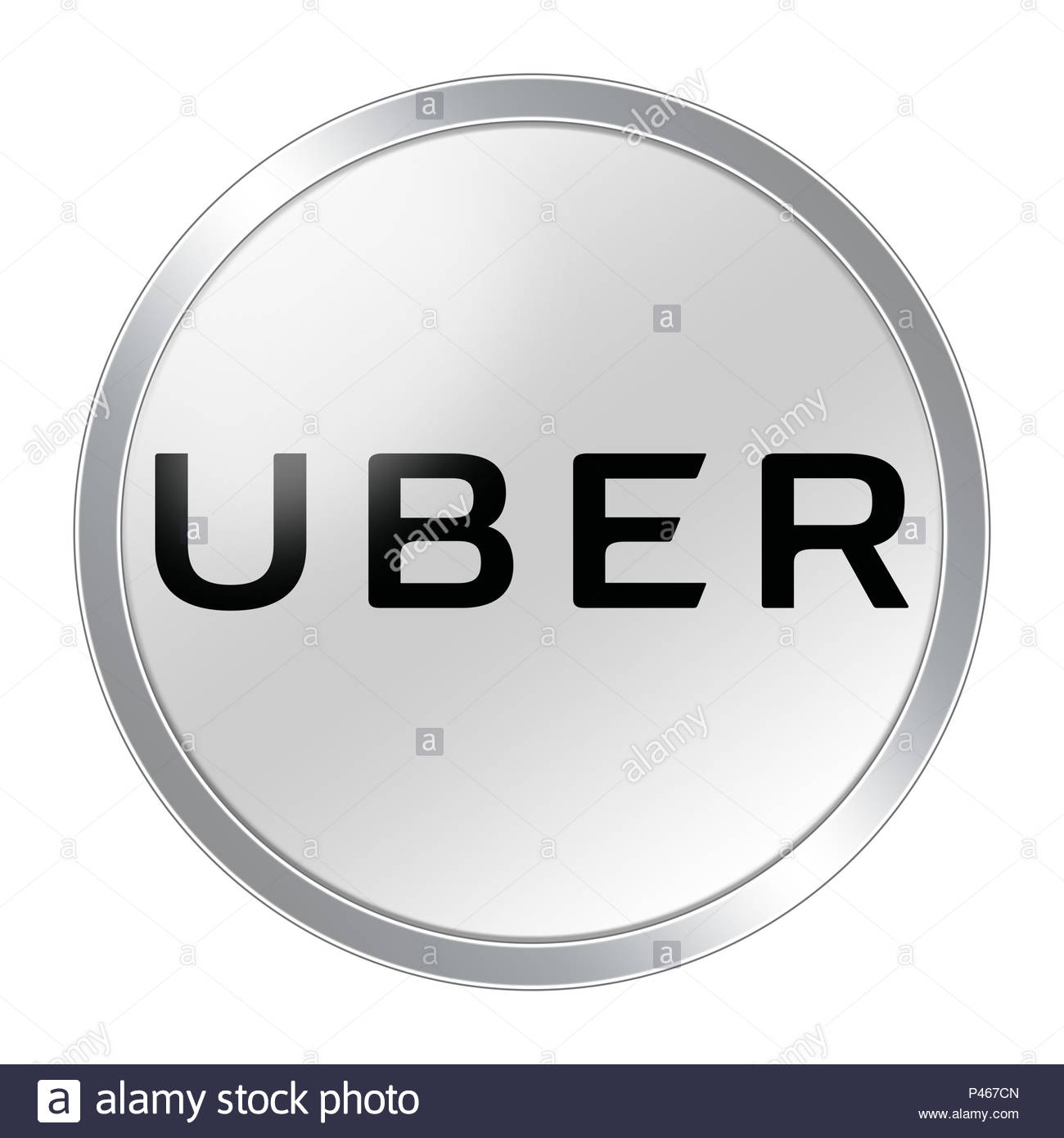 Uber Logo Stockfoto Bild 209120597 Alamy