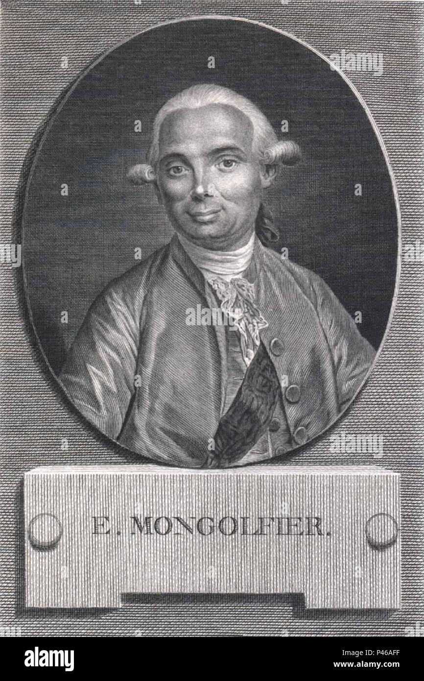 Jacques-Étienne Montgolfier Stockfoto