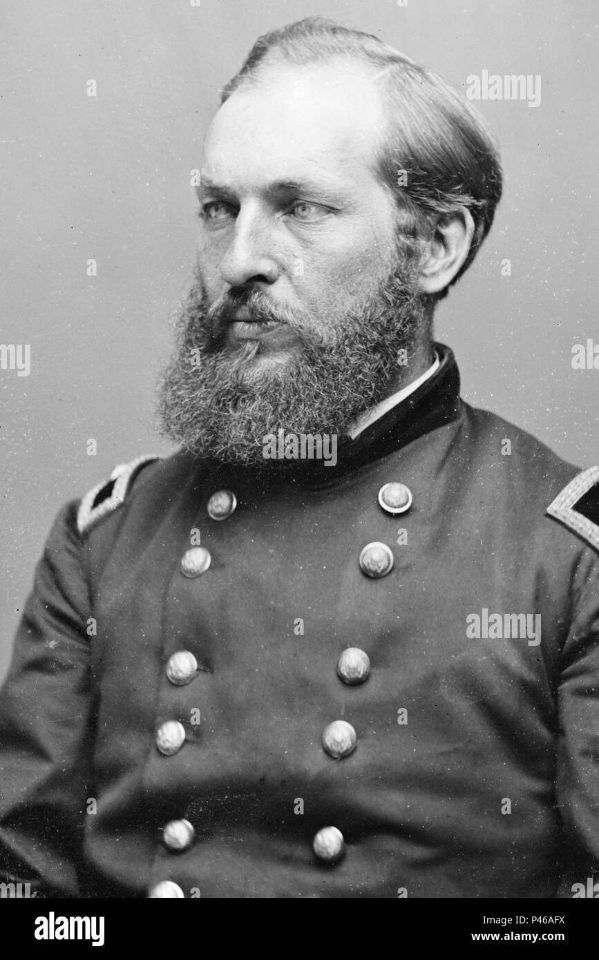 James Abram Garfield (1831-1881), 20. Präsident der Vereinigten Staaten, aus, 4. März 1881 dienen, bis zu seiner Ermordung im späteren Verlauf des Jahres Stockfoto