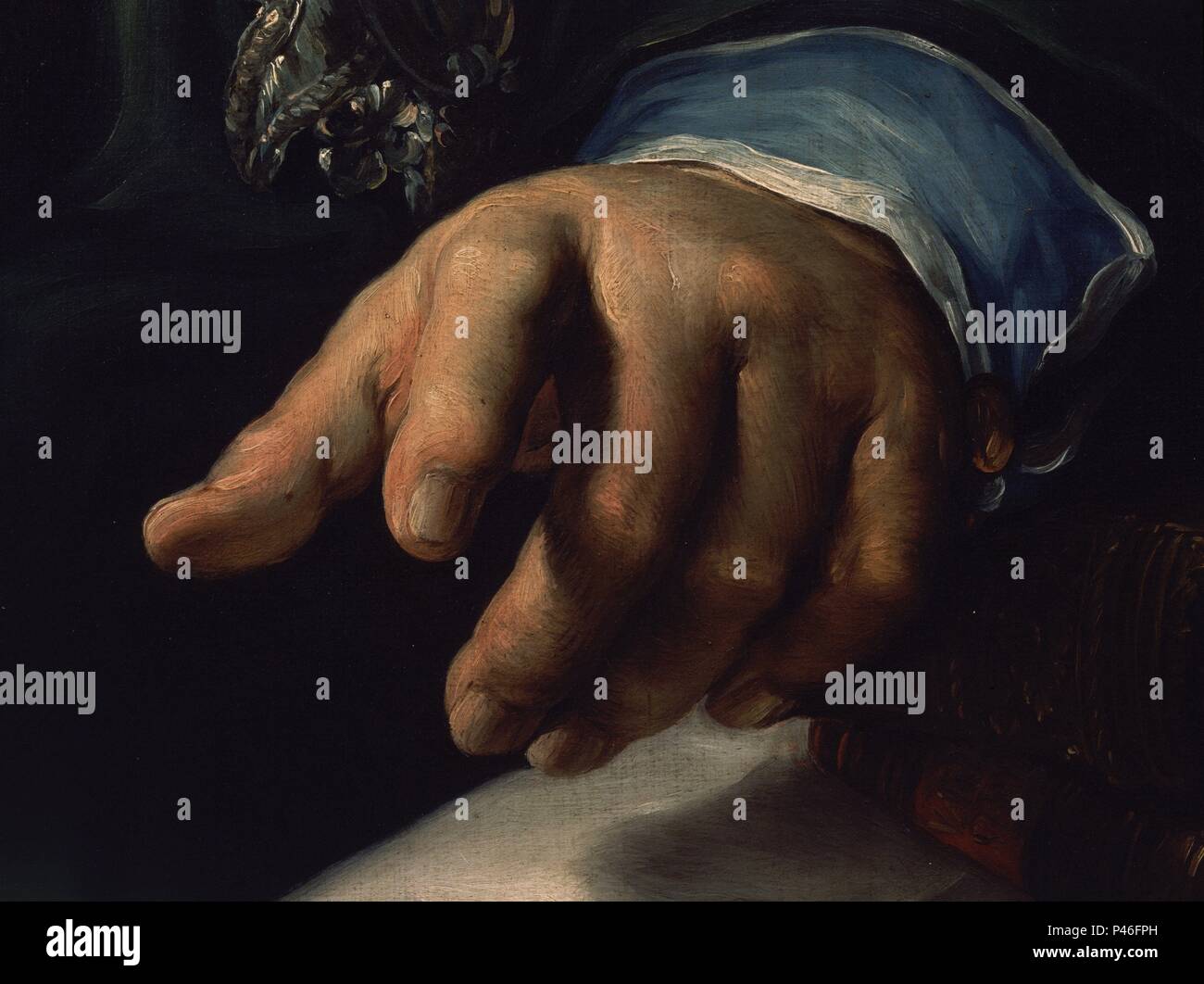 EL CANONIGO MANUEL FERNANDEZ VARELA - COMISARIO DE CRUZADA - las mejores DE LA MANO - 1829. Autor: Vicente Lopez Portaña (1772-1850). Ort: ACADEMIA DE SAN FERNANDO - PINTURA, MADRID, SPANIEN. Stockfoto