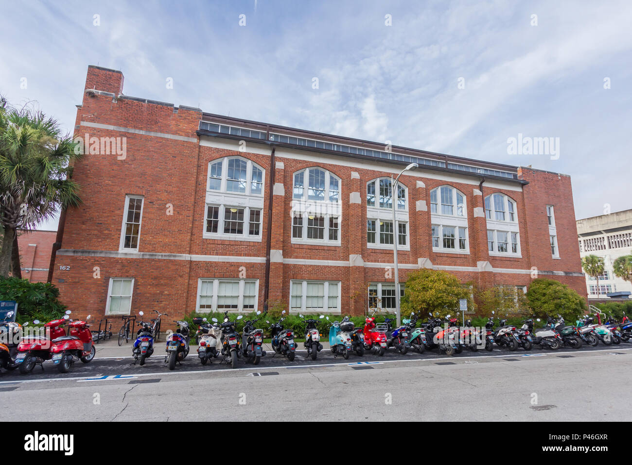 Florida Gymnasium ("Florida Gym") an der Universität von Florida am 12. September 2016 in Gainesville, Florida. Stockfoto