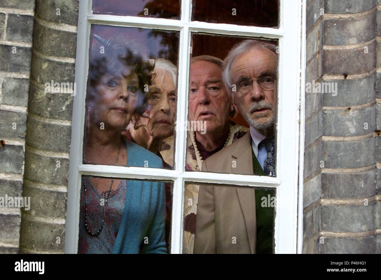 Original Film Titel: Quartett. Englischer Titel: Quartett. Regisseur: DUSTIN HOFFMAN; JULIA SOLOMONOFF. Jahr: 2012. Stars: Michael Gambon; PAULINE COLLINS; ANDREW SACHS. Credit: SCHLAGZEILE BILDER / Album Stockfoto