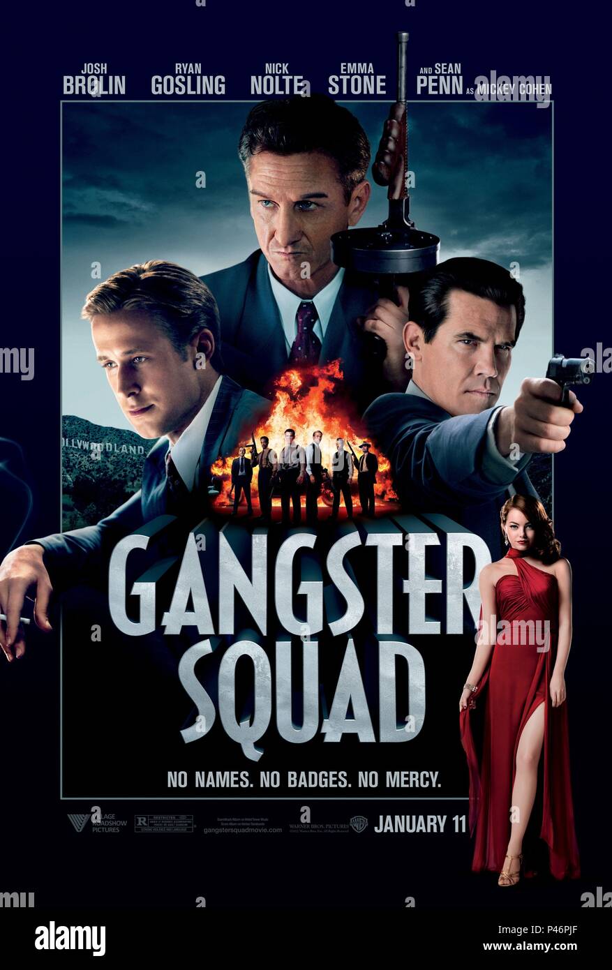 Original Filmtitel: GANGSTER GRUPPE. Englischer Titel: GANGSTER GRUPPE. Regisseur: Richard Fleischer. Jahr: 2013. Credit: VILLAGE ROADSHOW/Album Stockfoto