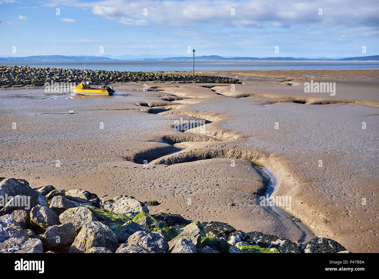 Morecambe Bay Stockfoto
