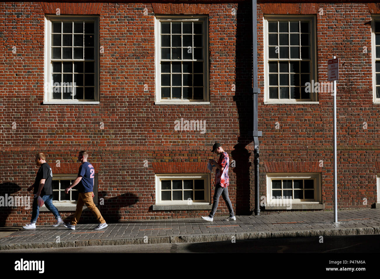 Die historische Old State House auf dem Freedom Trail, Boston, Massachusetts Stockfoto