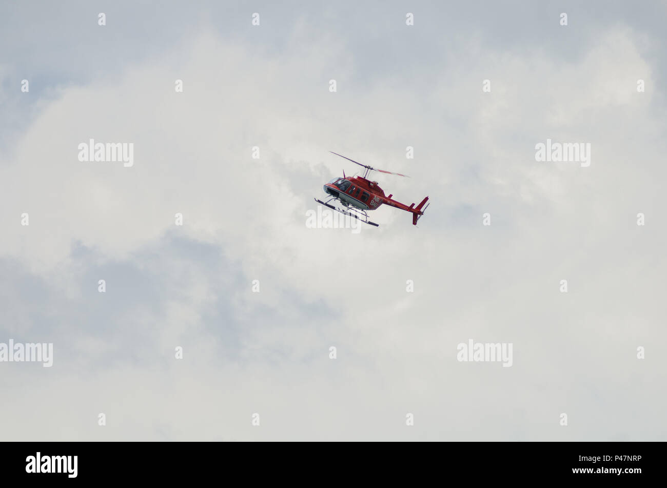 Bali Luft - Hubschrauber Sky Tours, Bali - Indonesien Stockfoto