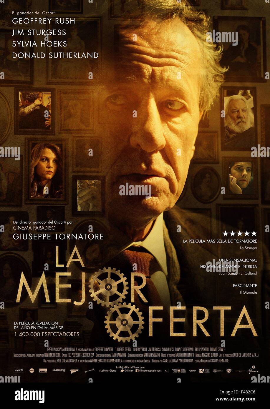 Original Film Titel: LA MIGLIORE OFFERTA. Englischer Titel: DAS BESTE bieten. Regisseur: Giuseppe Tornatore. Jahr: 2013. Credit: PACO CINEMATOGRAFICA/Album Stockfoto