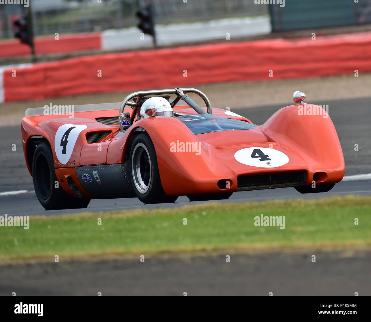 Anthony Taylor, McLaren M6B, Vor 80 Endurance Challenge, HSCC, Silverstone International Trophy historisches Rennen treffen, Juni 2018, Autos, Classic Racing Stockfoto