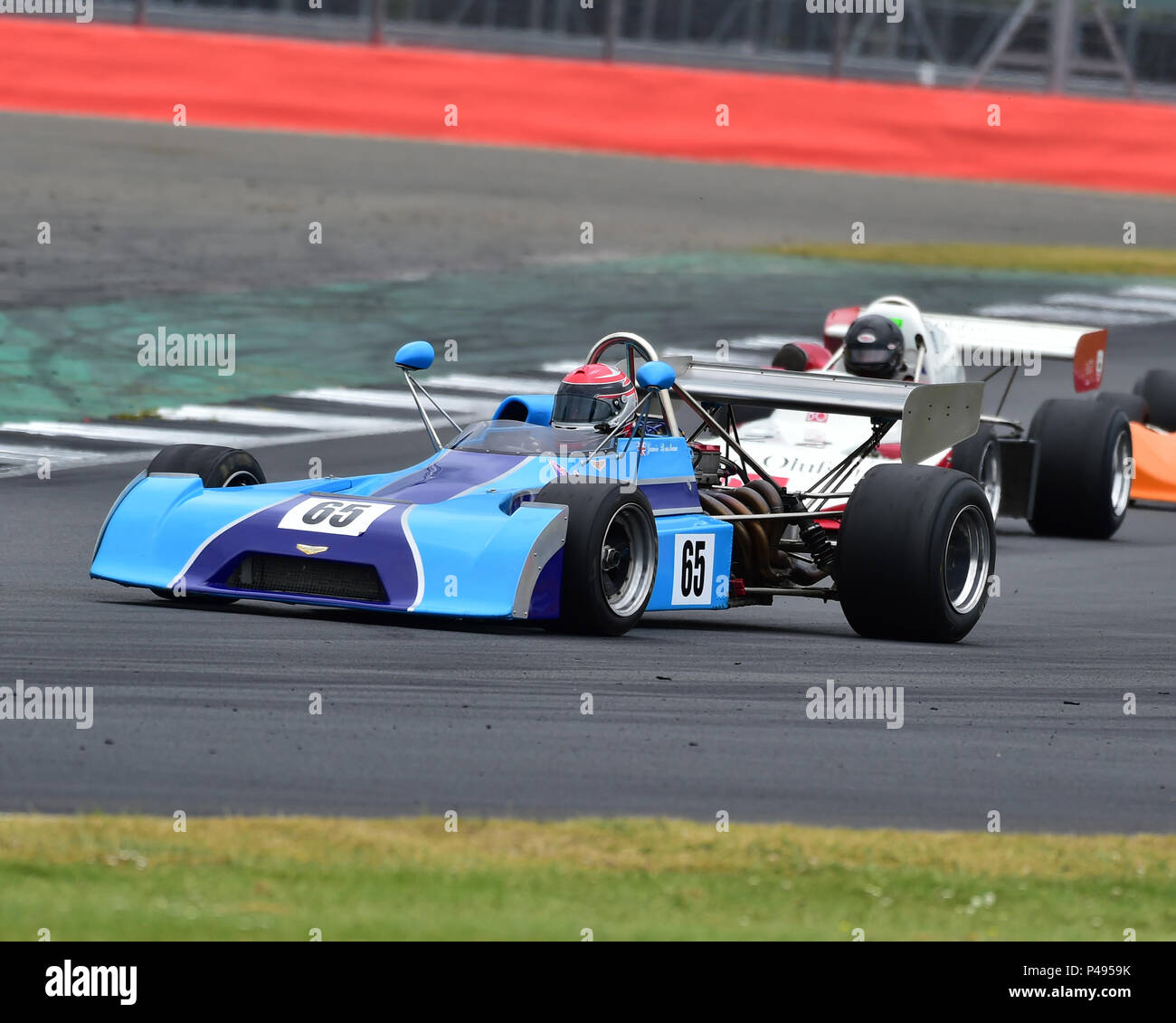 Jamie Brashaw, Chevron B27, historische Formel 2, internationalen FIA-Serie, HSCC, Silverstone International Trophy historisches Rennen treffen, Juni 2018, Auto Stockfoto