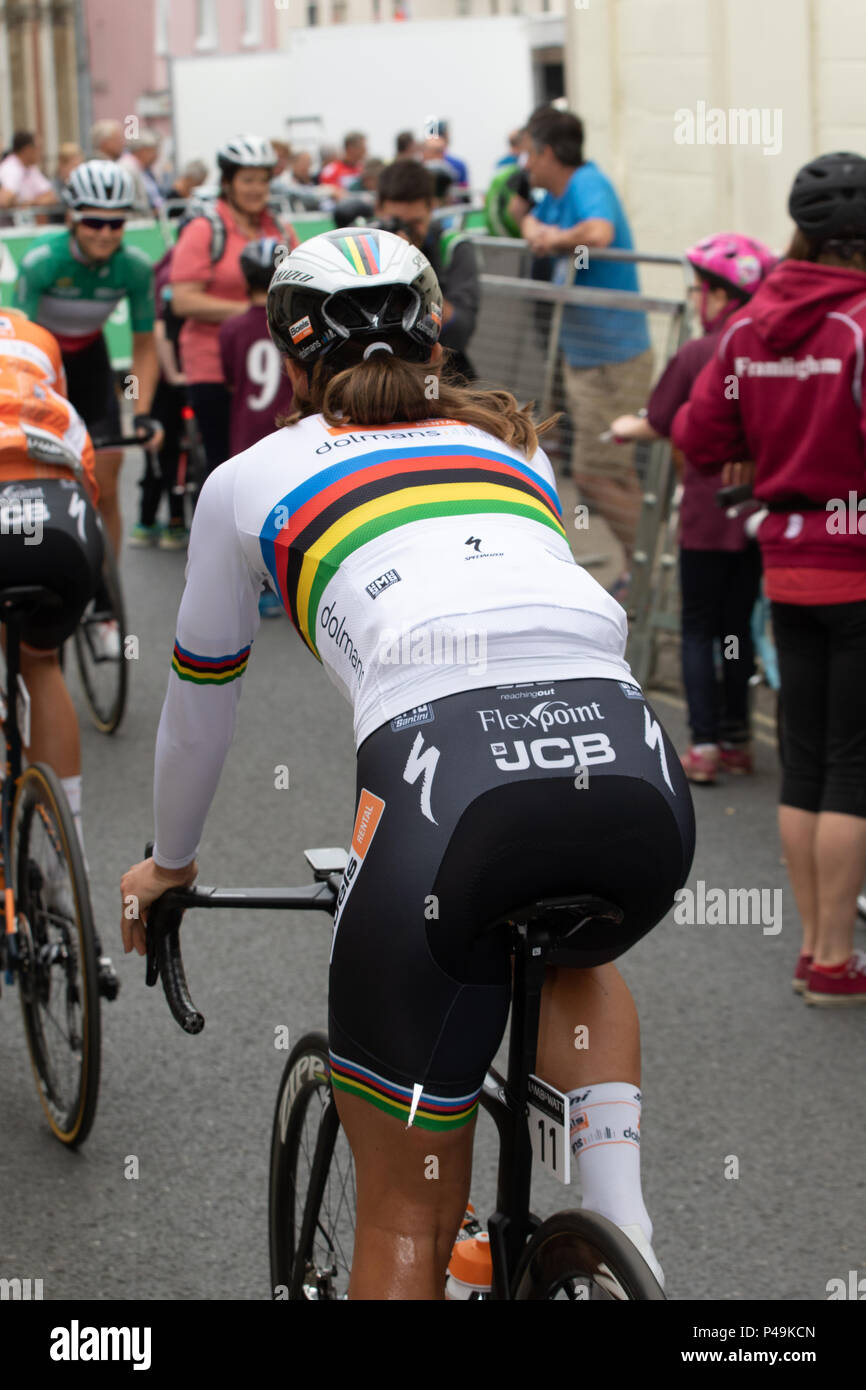 Chantal Blaak Welt road race Champion 2017-2018 Stockfoto