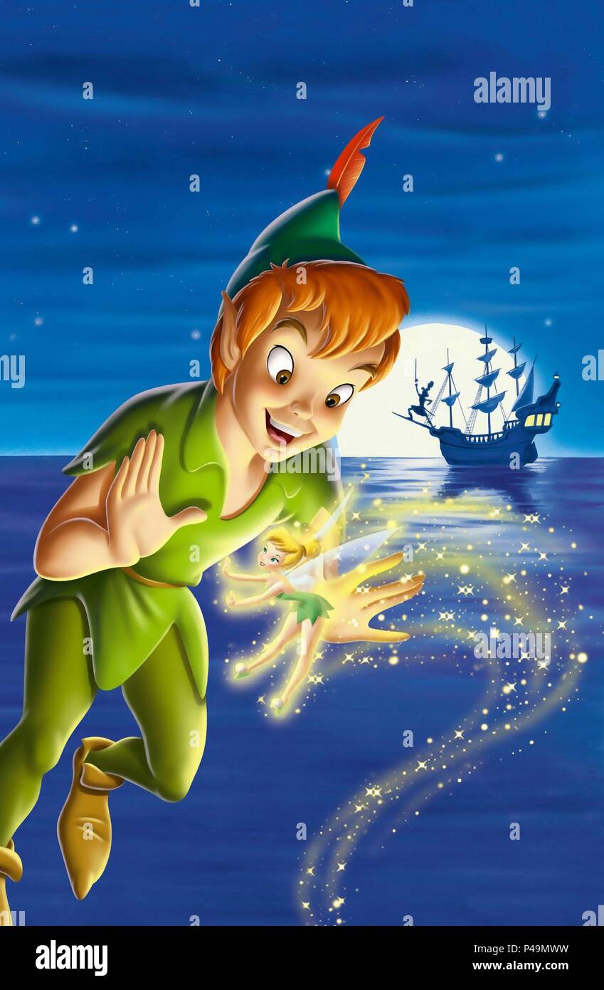 Original Film Titel: PETER PAN. Englischer Titel: PETER PAN. Film Regie: WILFRED JACKSON; HAMILTON LUKAS. Jahr: 1953. Credit: WALT DISNEY PRODUCTIONS/Album Stockfoto