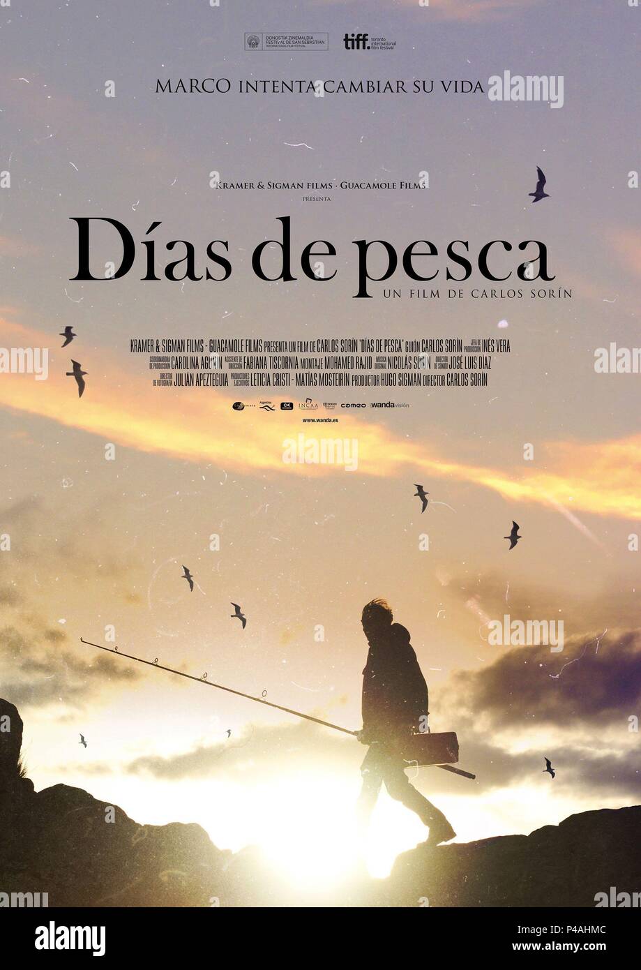 Original Film Titel: DIAS DE PESCA. Englischer Titel: frische Fische. Regisseur: Carlos Sorin. Jahr: 2012. Credit: GUACAMOLE FILME/Album Stockfoto