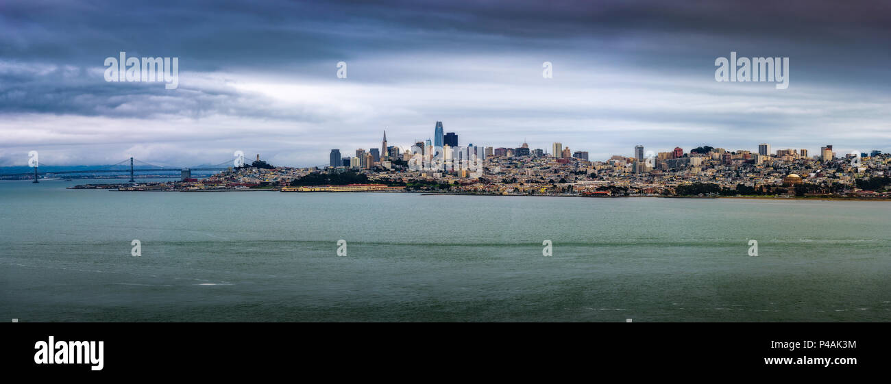 San Francisco Skyline panorama Stockfoto