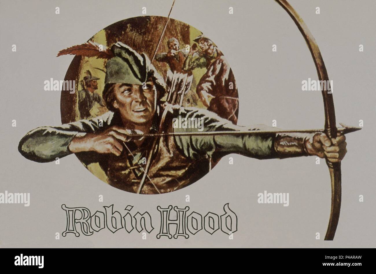 DIBUJO - ROBIN HOOD. Stockfoto