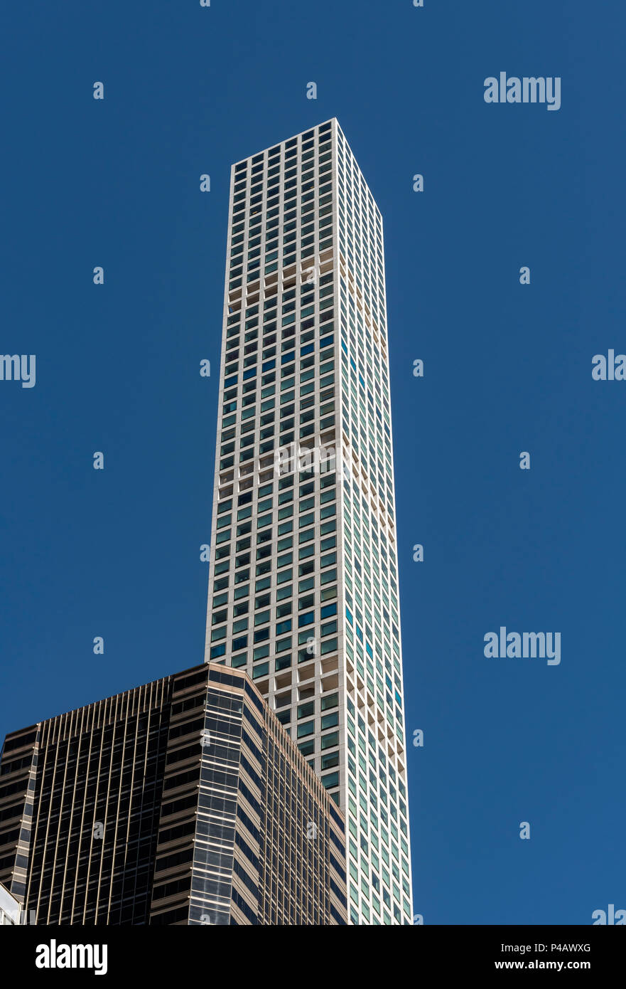 432 Park Avenue - Wohn- Wolkenkratzer in Manhattan, New York City, USA Stockfoto