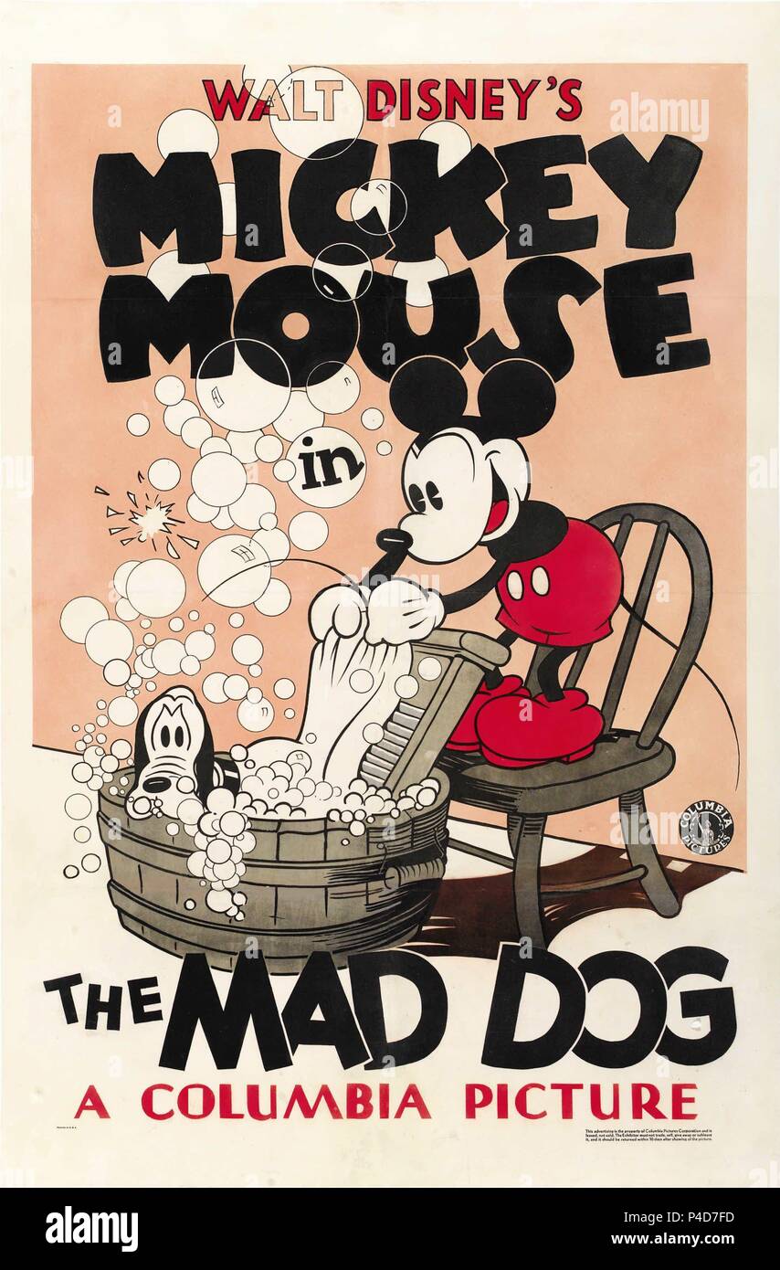 Beschreibung: Ein Mickey Mouse Poster.. Original Film Titel: MISC