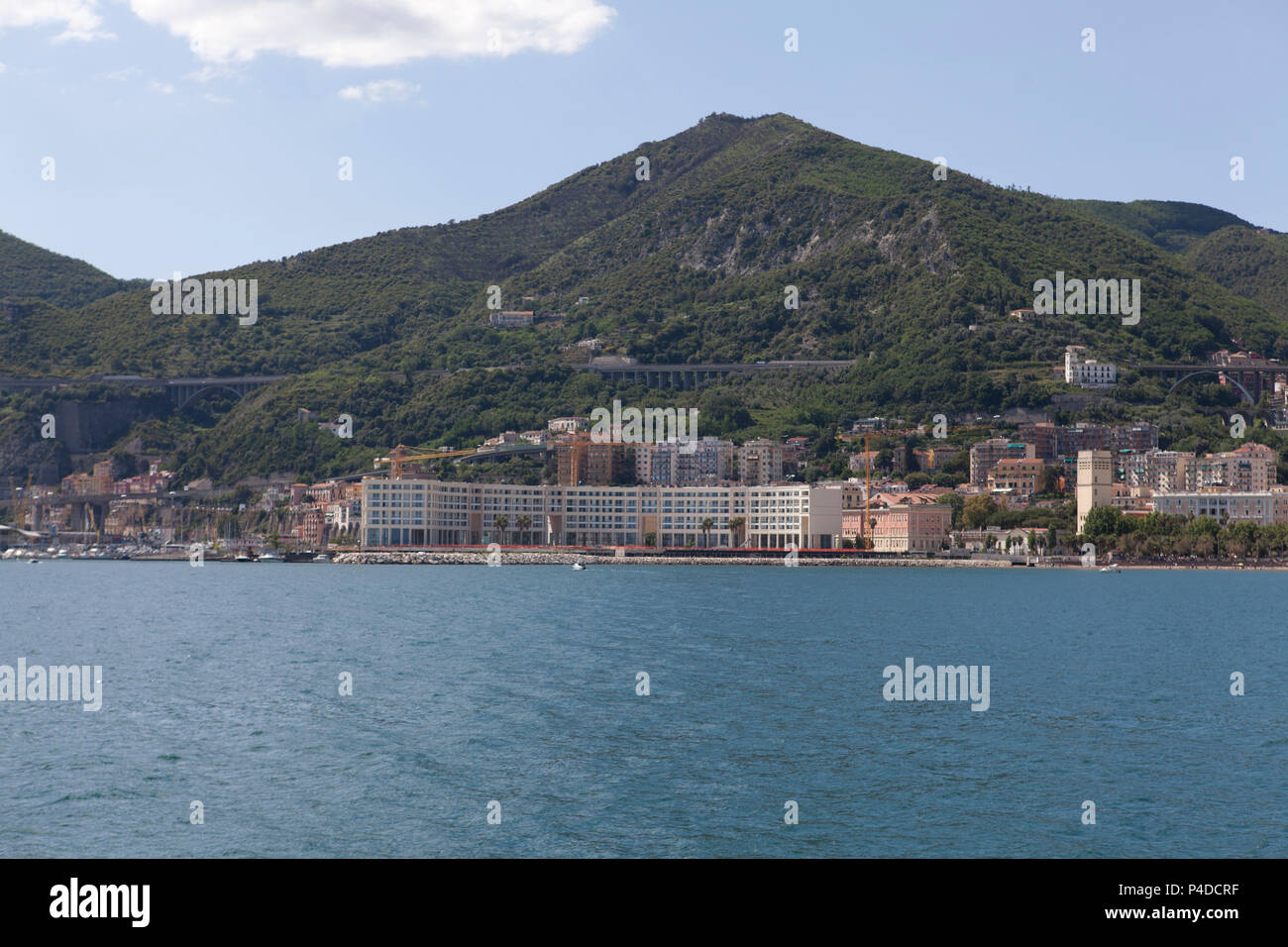 Crescent, Projekt von Ricardo Bofill, Salerno, Kampanien, Italien Stockfoto