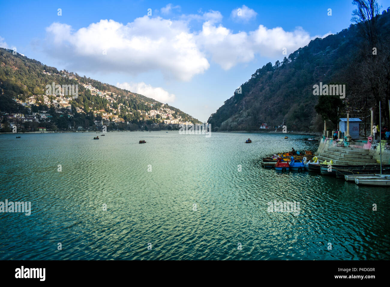 See der Stadt Flögeln Uttarakand Hill Station natur See Hintergrund Stockfoto