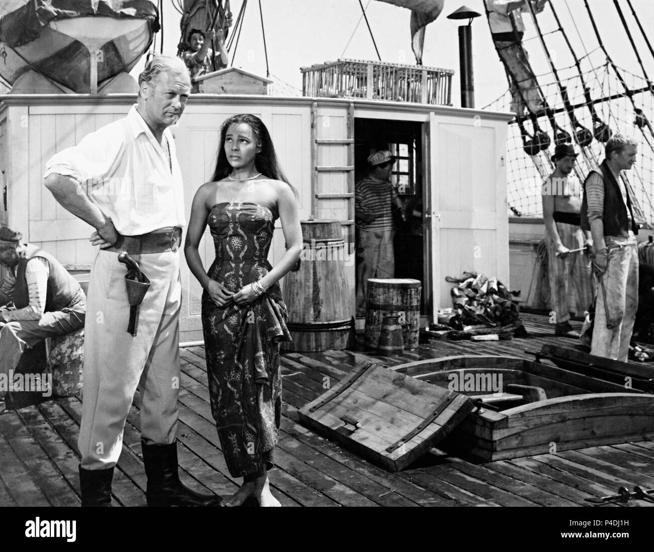 Original Film Titel: tamango. Englischer Titel: tamango. Regisseur: John Berry. Jahr: 1958. Stars: Curd Jürgens; DOROTHY DANDRIDGE. Credit: FILME DU CYCLOPE/Album Stockfoto Original Film Titel: tamango. Englischer Titel: tamango. Regisseur: John Berry. Jahr: 1958. Stars: Curd Jürgens; DOROTHY DANDRIDGE. Credit: FILME DU CYCLOPE/Album Stockfoto