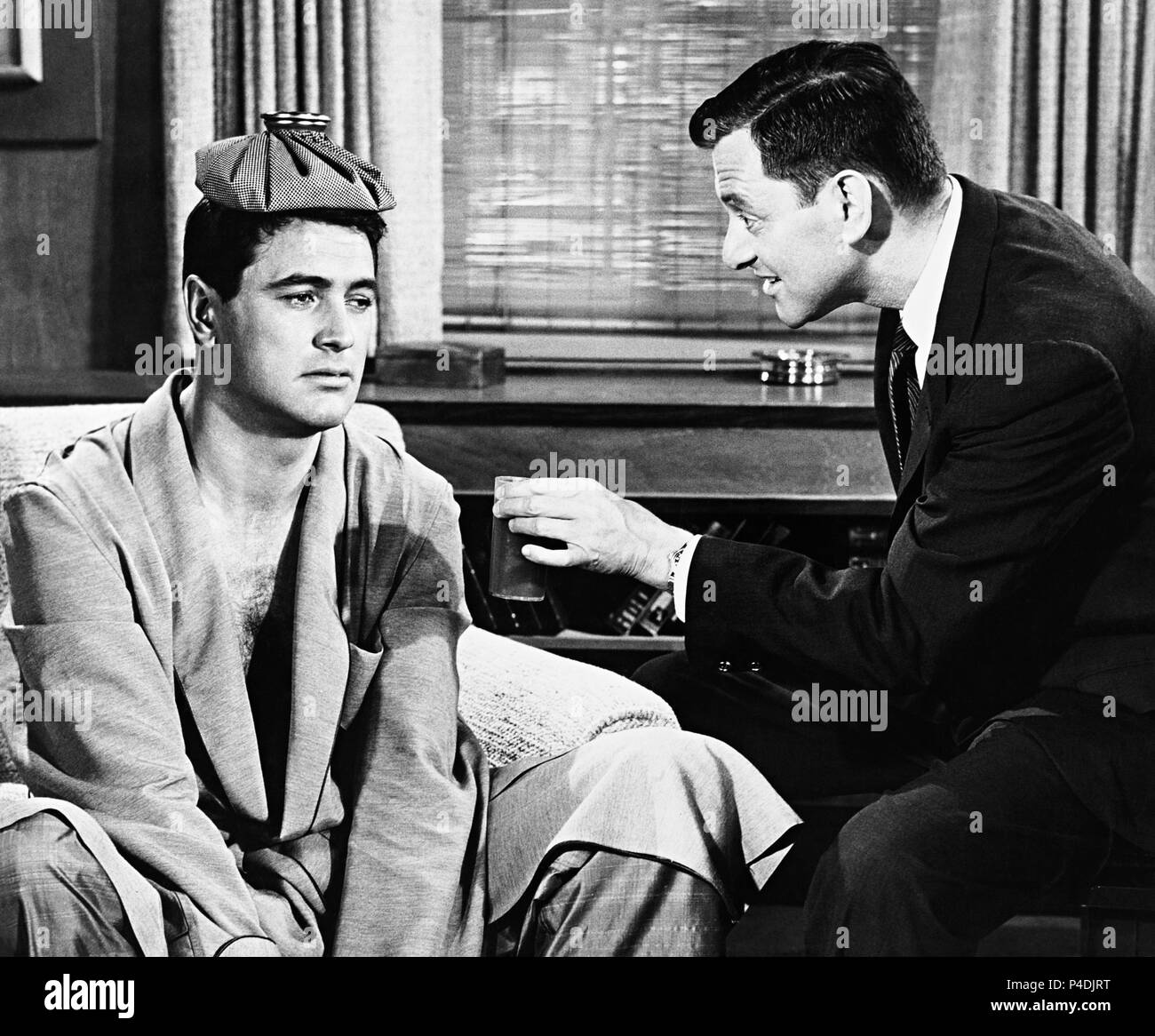 Original Film Titel: Pillow Talk. Englischer Titel: Pillow Talk. Regisseur: Michael Gordon. Jahr: 1959. Stars: Rock Hudson, TONY RANDALL. Quelle: UNIVERSAL PICTURES/Album Stockfoto