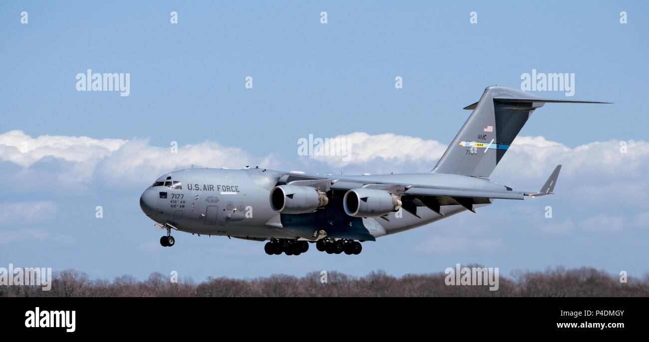 USAF Usa Air Force C-17 Globemaster III Stockfoto