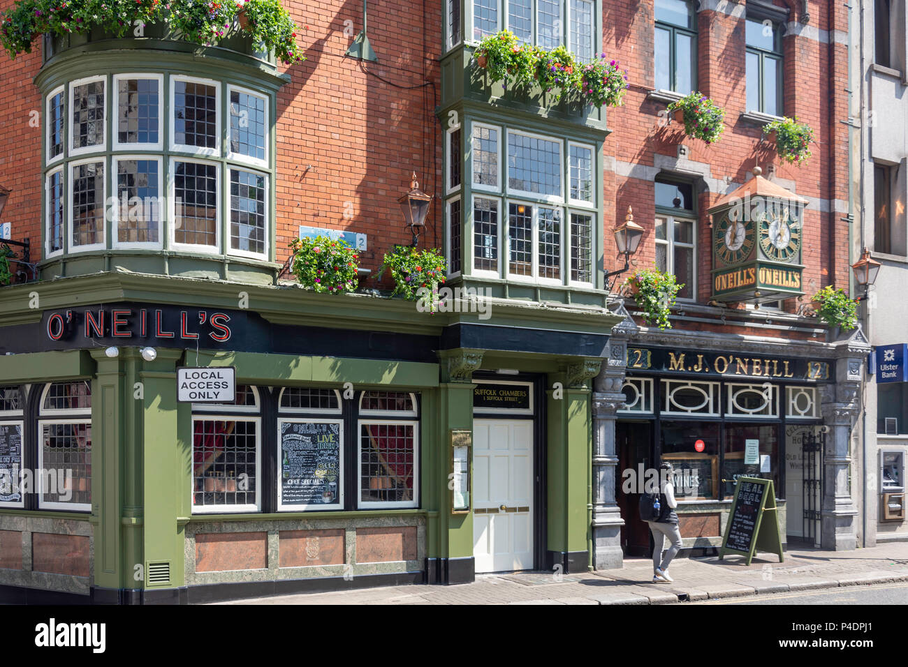 O'Neills Pub & Kitchen, Suffolk Street, Dublin, Leinster Provinz, Republik von Irland Stockfoto