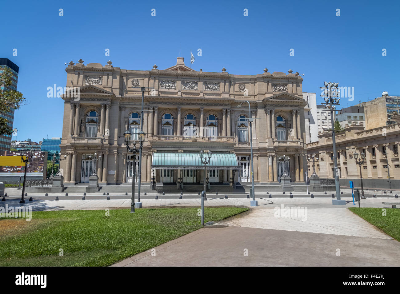 Teatro Colon (Columbus Theater) - Buenos Aires, Argentinien Stockfoto