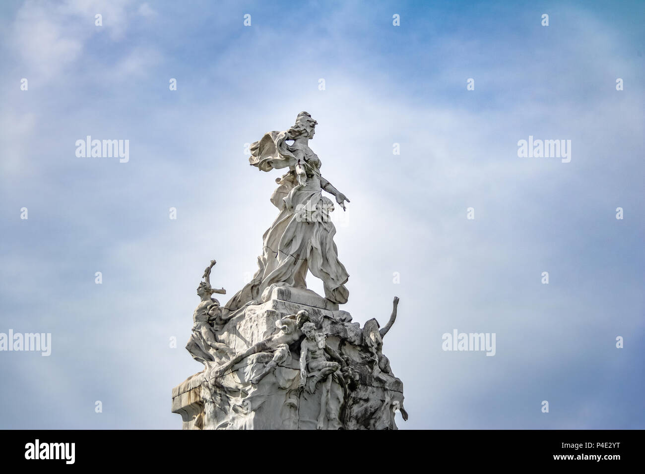 Denkmal für die Spanier (Monumento de Los Espanoles) in Palermo - Buenos Aires, Argentinien Stockfoto