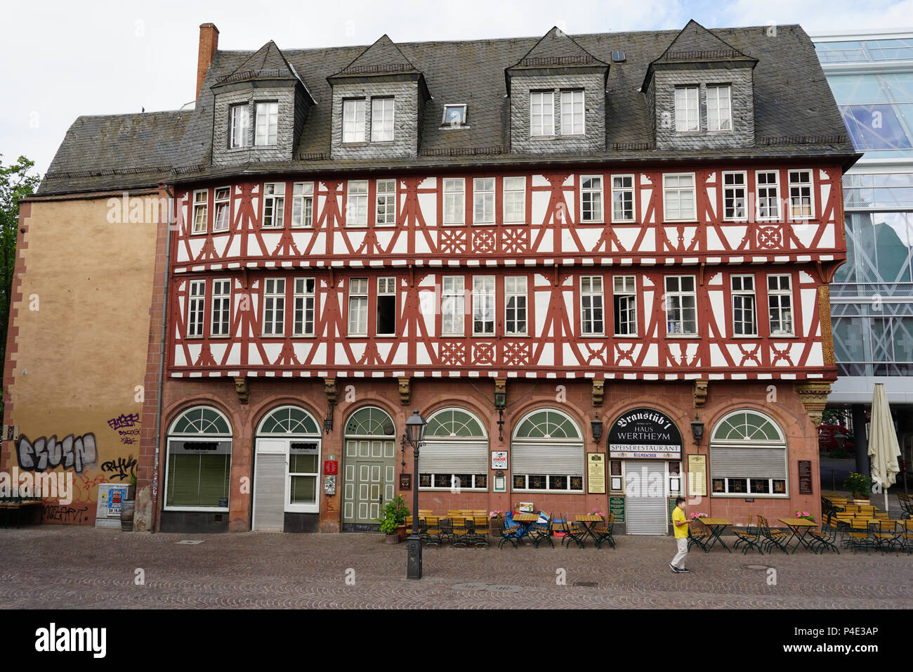 Haus Wertheim, Wertheym, fahrtor 1, Frankfurt am Main, Deutschland Stockfoto