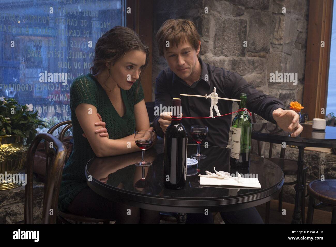 Original Film Titel: Spaziergang, der. Englischer Titel: Spaziergang, der. Regisseur: ROBERT ZEMECKIS. Jahr: 2015. Stars: Joseph Gordon-LEVITT; CHARLOTTE LE BON. Quelle: SONY PICTURES ENTERTAINMENT/Album Stockfoto