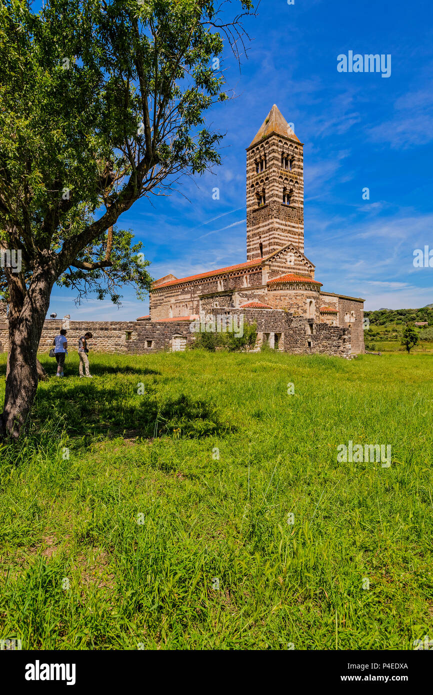 Italien Sardinien Sassari Basilika SS. Trinità di Saccragia XII. Stockfoto