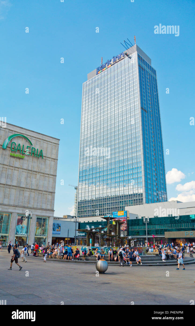 Alexanderplatz, Berlin, Deutschland Stockfoto