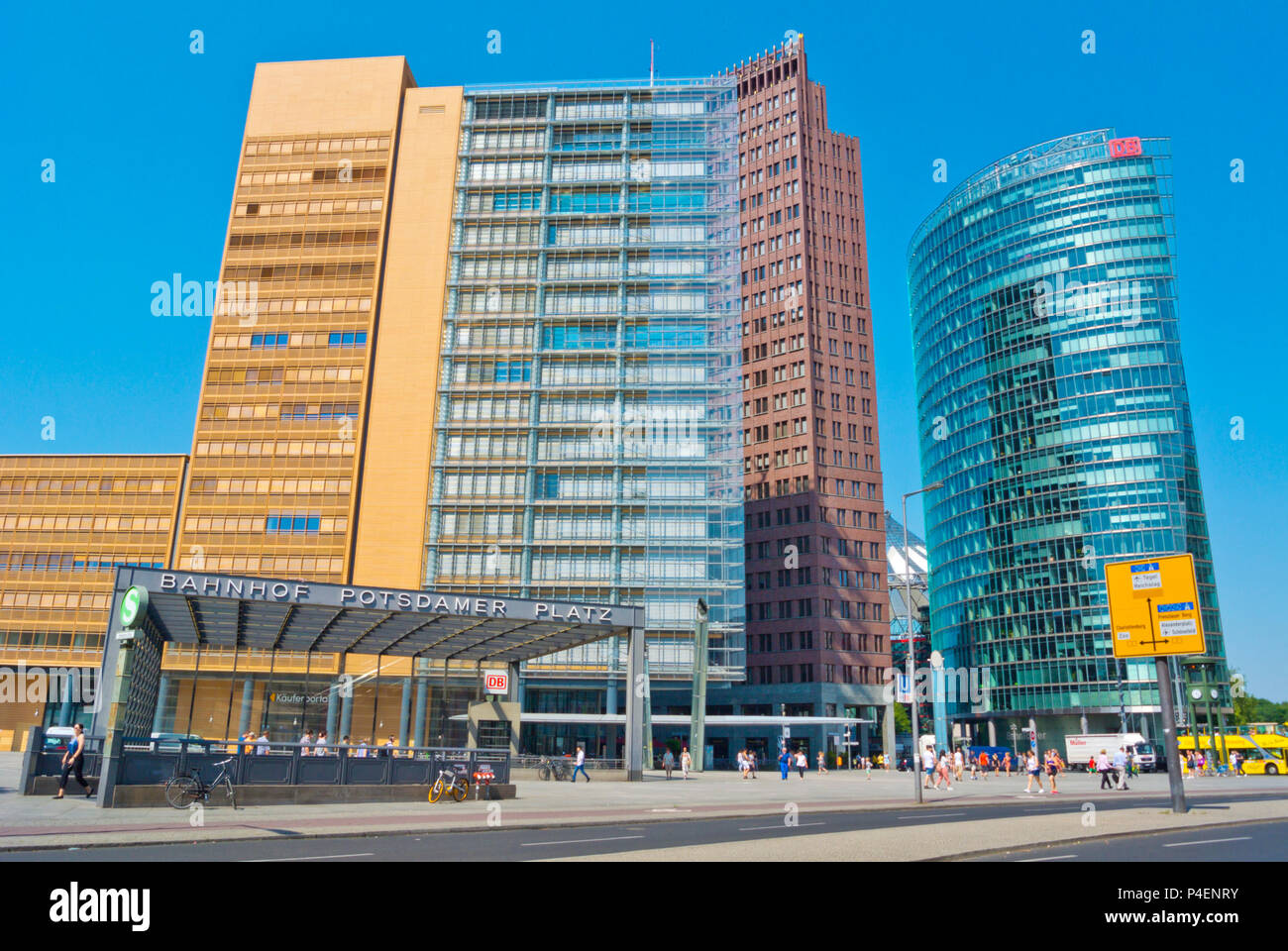 Potsdamer Platz, Berlin, Deutschland Stockfoto