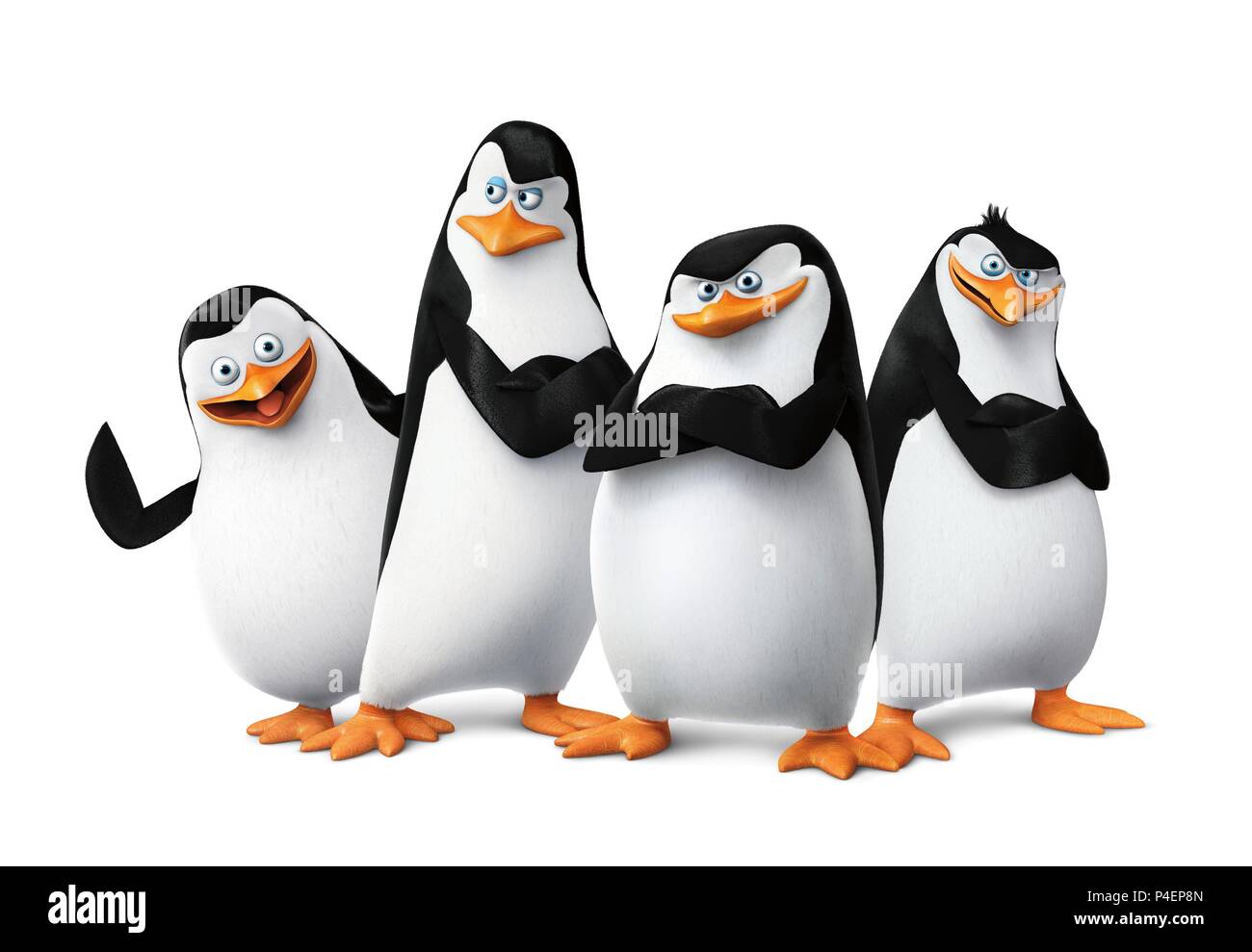 Original Film Titel: pinguine von Madagaskar. Englischer Titel: pinguine von Madagaskar. Regisseur: Eric DARNELL; SIMON J. SMITH. Jahr: 2014. Quelle: DREAMWORKS ANIMATION/Album Stockfoto