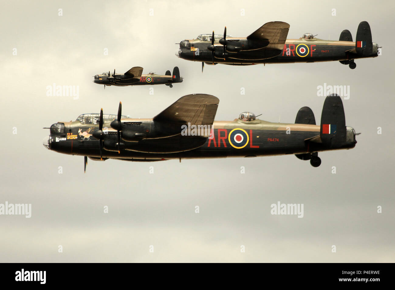 Avro Lancaster Stockfoto