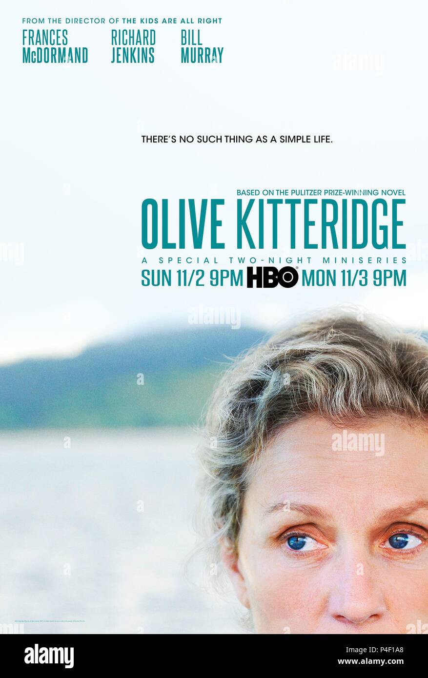 Original Film Titel: OLIVE KITTERIDGE. Englischer Titel: OLIVE KITTERIDGE. Film Regie: LISA CHOLODENKO. Jahr: 2014. Credit: HOME BOX OFFICE (HBO)/Album Stockfoto
