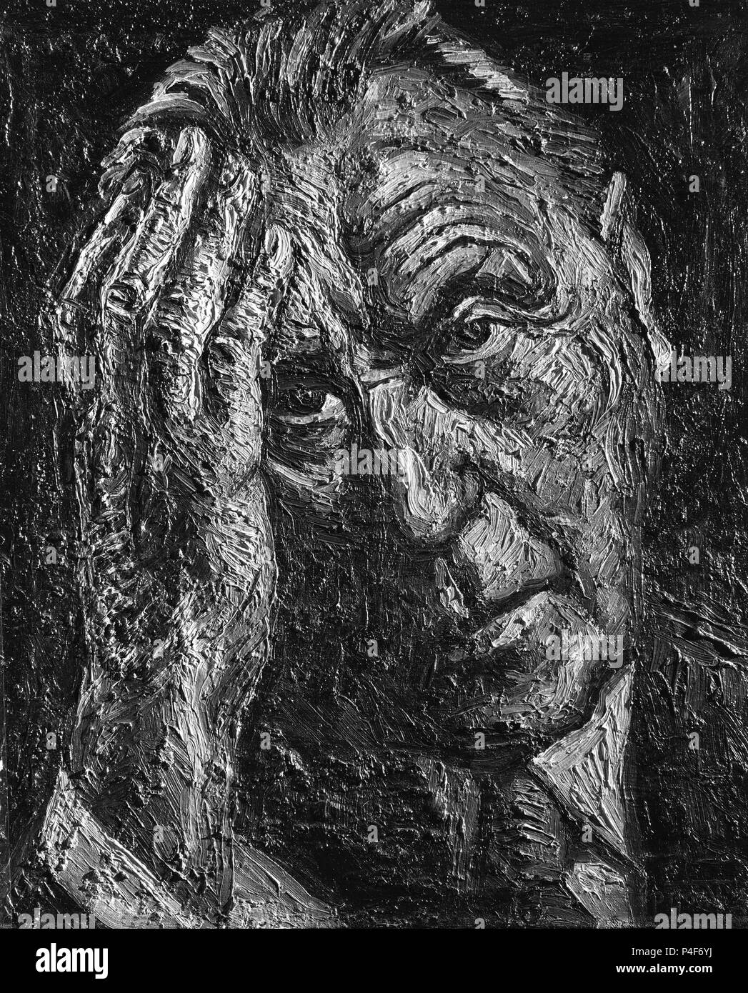 KONRAD ADENAUER - 1876/1967 - CANCILLER DE LA REPUBLICA FEDERAL ALEMANA 1949/63. Stockfoto