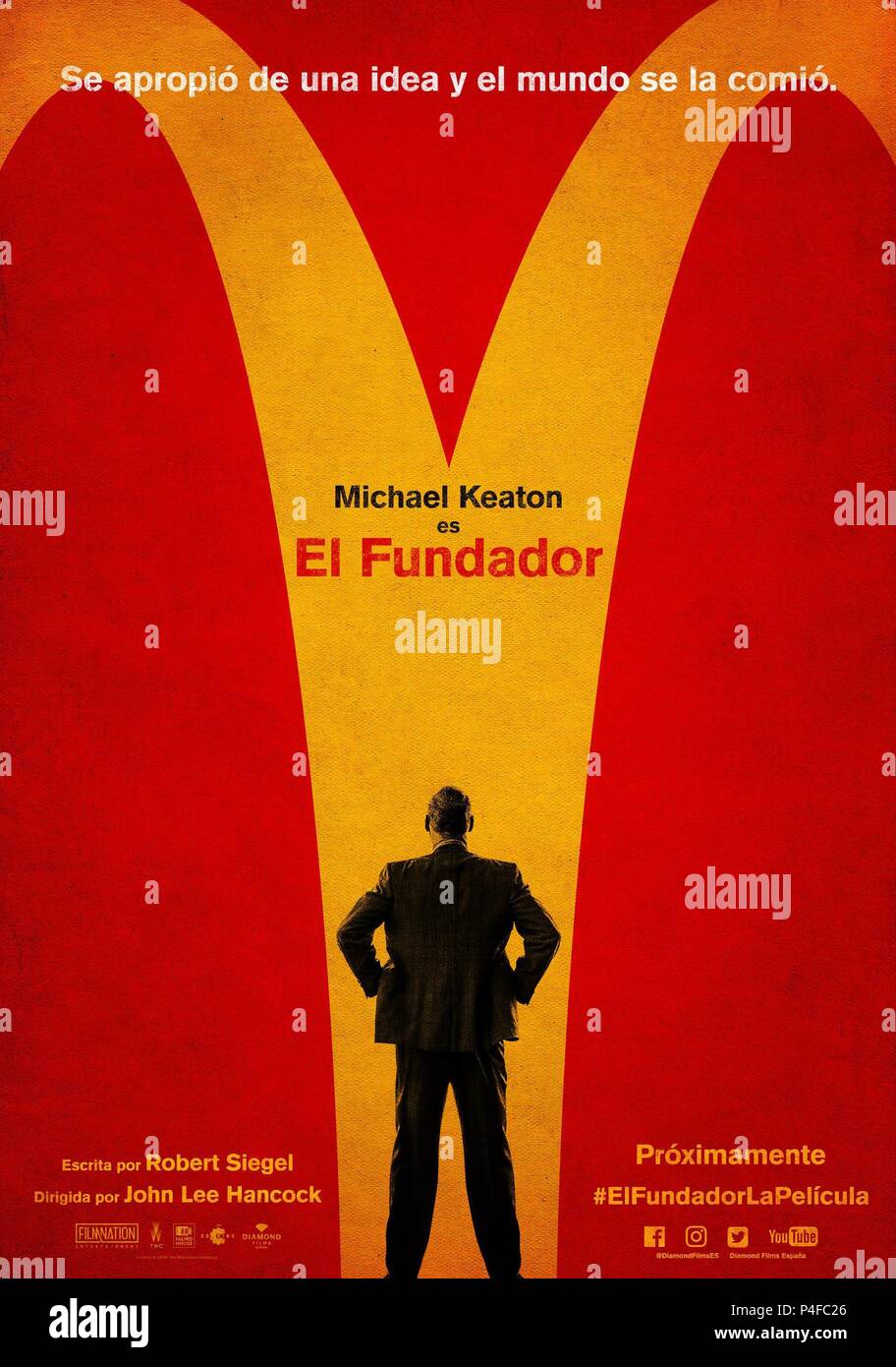 Original Film Titel: Gründer, der. Englischer Titel: Gründer, der. Regisseur: John Lee Hancock. Jahr: 2016. Credit: WEINSTEIN COMPANY, die/das Album Stockfoto