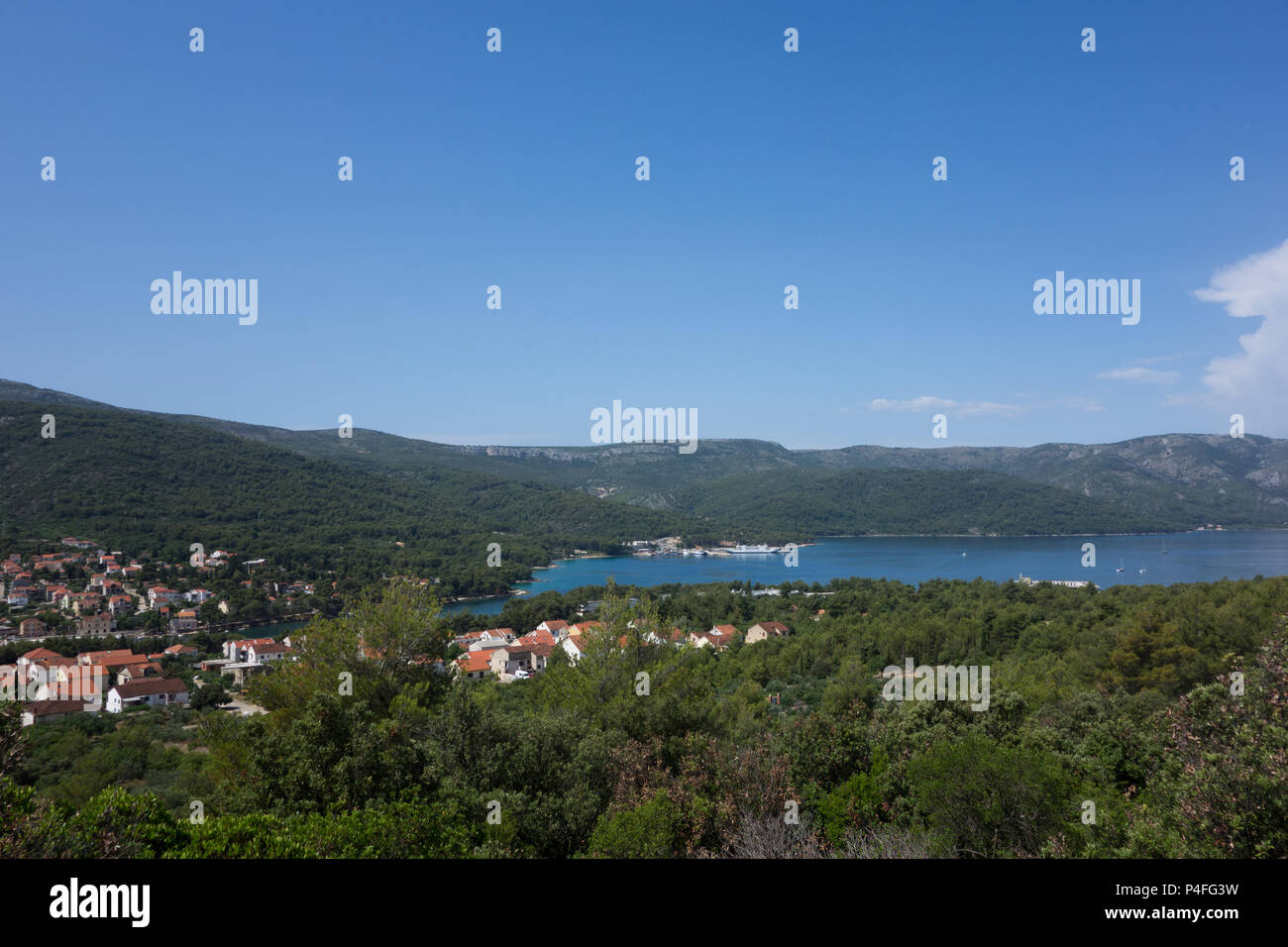 Stari Grad, Kroatien Stockfoto