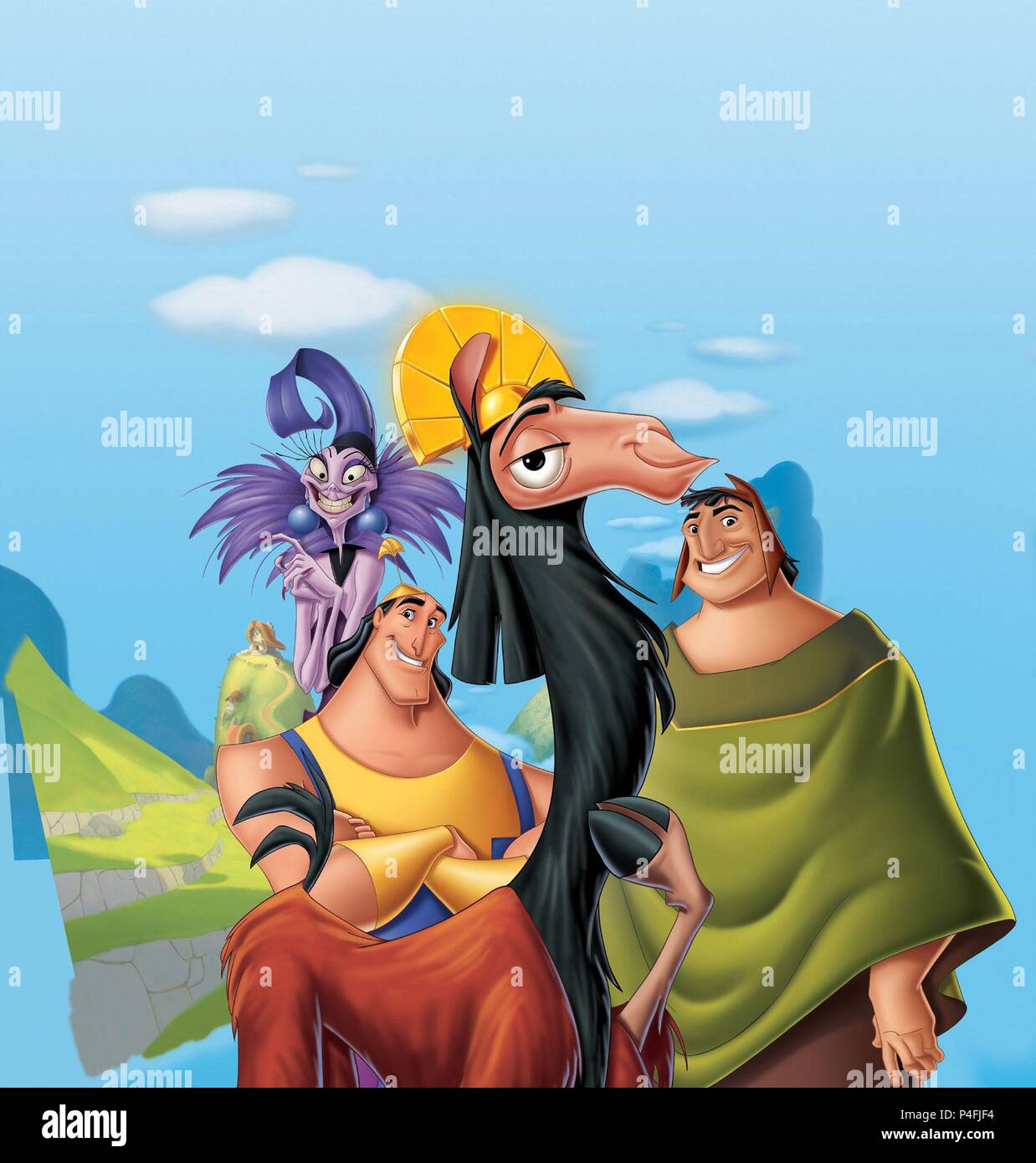 Original Film Titel: EMPEROR'S NEW GROOVE. Englischer Titel: EMPEROR'S NEW GROOVE. Regisseur: MARK DINDAL. Jahr: 2000. Quelle: WALT DISNEY PICTURES/Album Stockfoto